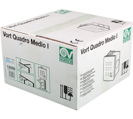 Центробежный вытяжной вентилятор Vortice Quadro Medio I T HCS 12066VRT