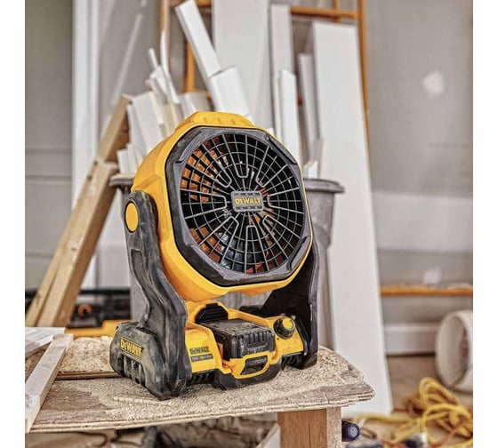 Вентилятор аккумуляторный Dewalt XR DCE512N, 18 В, без АКБ и ЗУ DCE512N-XJ