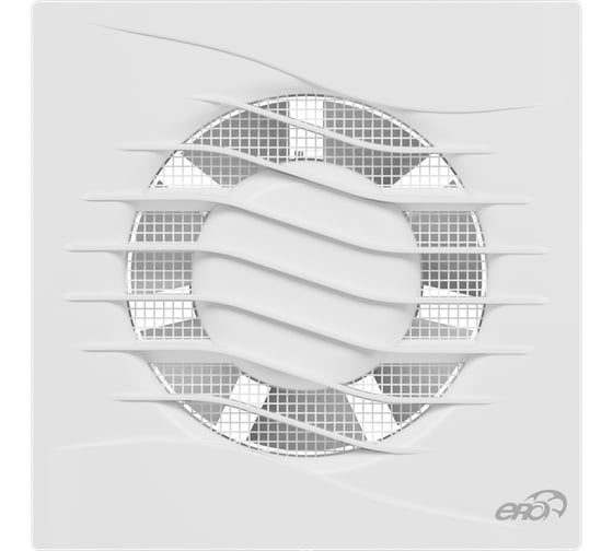 Вентилятор накладной ERA REST D100 сетка REST 4S