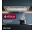 Встраиваемая вытяжка Gressel 52 см (полновстраиваемая) LED подсветка, 3 скорости, GlassShield Control, режим отвода и рециркуляции, механическое управление, серая GR52M2 4