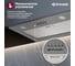 Встраиваемая вытяжка Gressel 52 см (полновстраиваемая) LED подсветка, 3 скорости, GlassShield Control, режим отвода и рециркуляции, механическое управление, серая GR52M2 10