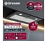Встраиваемая вытяжка Gressel 52 см (полновстраиваемая) LED подсветка, 3 скорости, GlassShield Control, режим отвода и рециркуляции, механическое управление, черная GR52B2 2