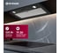 Встраиваемая вытяжка Gressel 52 см (полновстраиваемая) LED подсветка, 3 скорости, GlassShield Control, режим отвода и рециркуляции, механическое управление, черная GR52B2 5