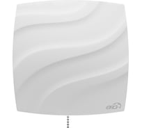Вентилятор накладной ERA WAVE D120 обратный клапан тяговый выключатель WAVE 120C-02
