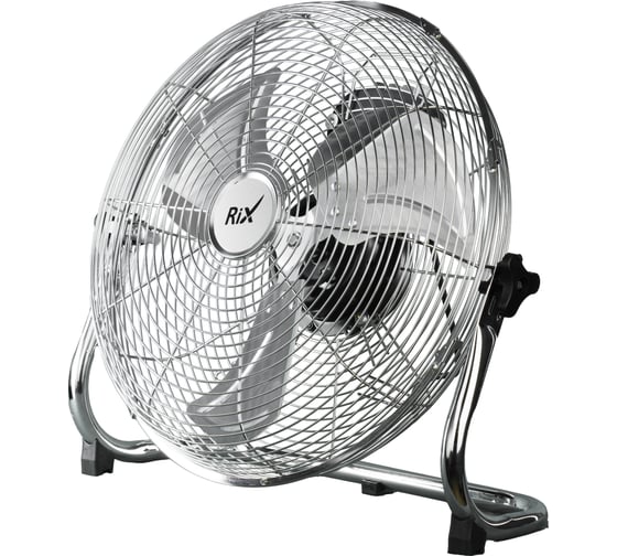 Полупромышленный напольный вентилятор RIX NPSF-8000W, 90Вт, цвет хром, металл 47461