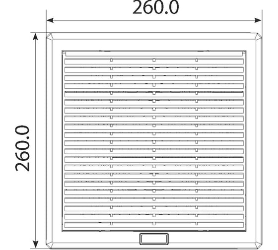 Вентилятор с фильтром Plastim, 650м3/ч, 230В АС, IP54 PTF4500