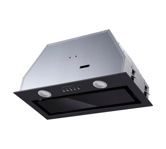 Кухонная вытяжка MAUNFELD черный TRAPEZE 602IG BLACK 1