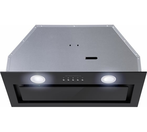 Кухонная вытяжка MAUNFELD черный TRAPEZE 602IG BLACK