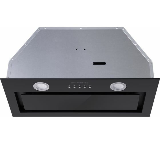 Кухонная вытяжка MAUNFELD черный TRAPEZE 602IG BLACK