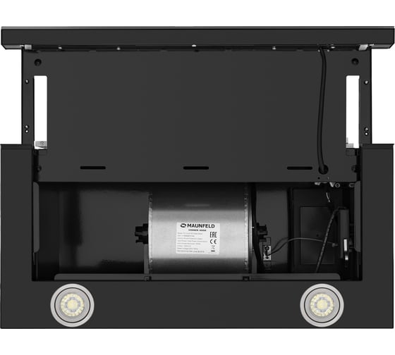 Кухонная вытяжка MAUNFELD черный TS Touch 50 Glass Black