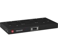 Блок охлаждения EKF TERACOM PRO 1U 3 вентилятора с выключателем и электронным термостатом чёрный TRP-FN-31T-BK