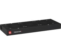 Блок охлаждения EKF TERACOM PRO 3 вентилятора с выключателем и термостатом NO чёрный TRP-FN-31TNO-BK