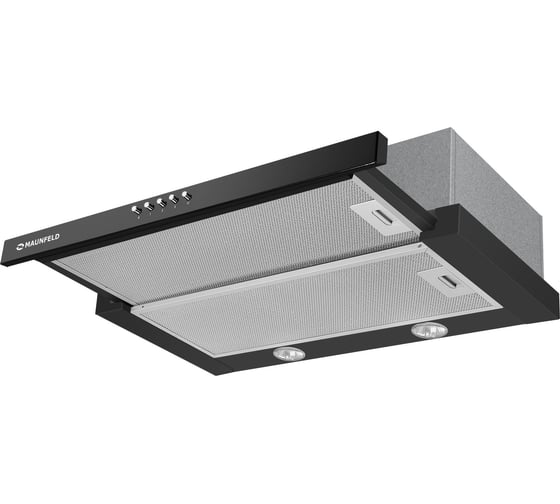 Кухонная вытяжка MAUNFELD черный VSH 60 BLACK Gl