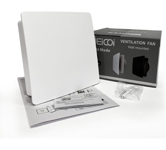 Накладной вентилятор Seicoi Floxy Design 100 White (короткий патрубок) (SMAZ04-01 white) 21-0005-970