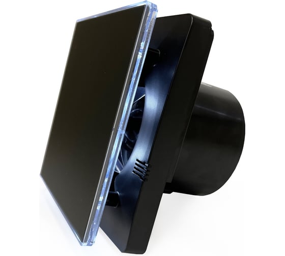 Накладной вентилятор Seicoi SNAD04-01A Matt black glass 21-0005-977