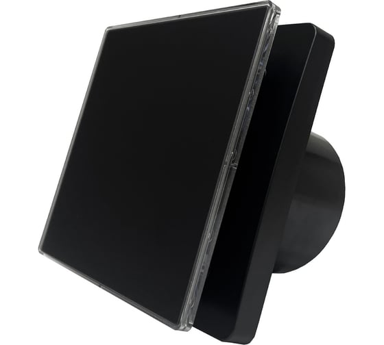 Накладной вентилятор Seicoi SNAD04-01D Matt black glass 21-0005-976