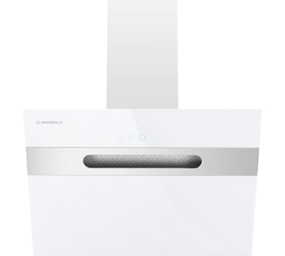 Кухонная вытяжка MAUNFELD  Moon 60 белый\вставка сатин 1