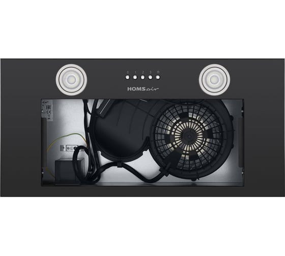 Кухонная вытяжка HOMSair CAMELIA 60 черный Camelia 60 Black