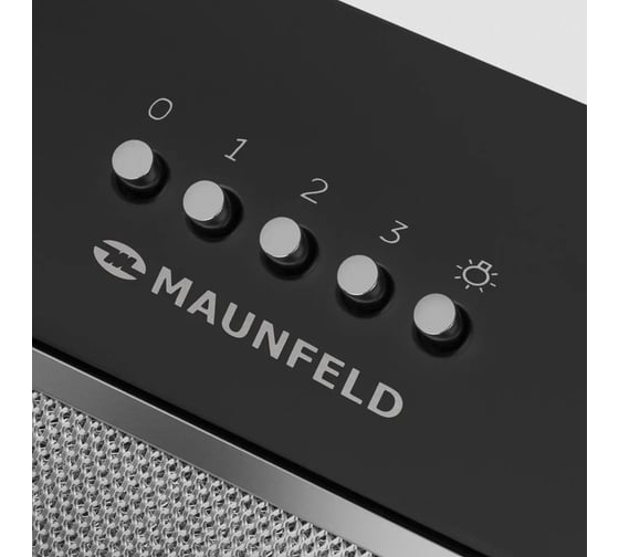 Кухонная вытяжка MAUNFELD Bay 45 Push чёрный Bay 45 Push Black