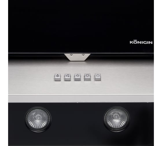 Кухонная вытяжка Konigin Neo Inox/Black 60 102016