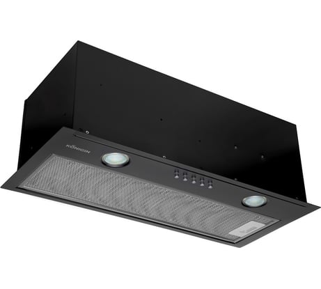 Кухонная вытяжка Konigin Flatbox Black 60 102031
