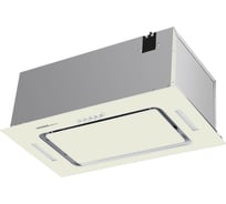Кухонная вытяжка HOMSair Crocus Push 52 бежевый CROСUS PUSH 52 Glass Beige