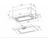 Кухонная вытяжка HOMSair Crocus Push 52 белый CROCUS PUSH 52 Glass White 13
