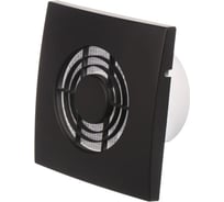 Вентилятор бытовой с пониженным уровнем шума и обратным клапаном Эвент Зефир 100Сок карбон