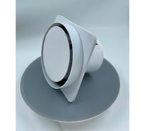 Решетка скрытого монтажа для натяжного потолка ВИЕНТО Д=150 с вентилятором, выход на трубу 100/125мм ВИЕНТО SECRET 150-100/125