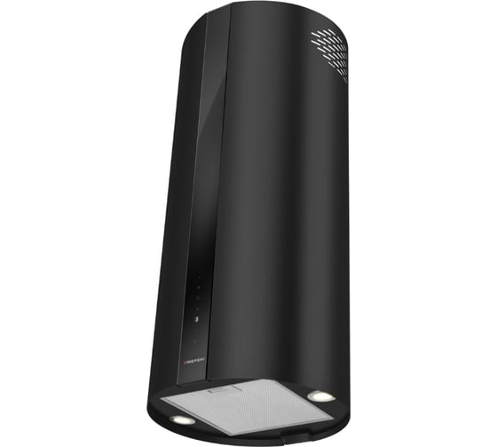 Вытяжка цилиндрическая островная MEFERI TUBE40BK ISLA COMFORT PLUS МФ-00000937