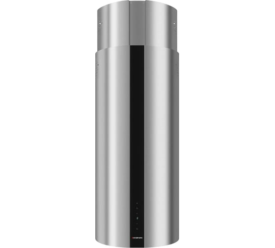 Вытяжка цилиндрическая островная MEFERI TUBE40IX ISLA COMFORT PLUS МФ-00000939