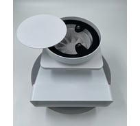 Решетка скрытого монтажа ВИЕНТО для натяжного потолка Д=150 с вентилятором, выход на трубу 60*204мм ВИЕНТО SECRET 150-620