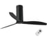 Потолочный вентилятор Faro Tube Fan Plain Black 99418 1