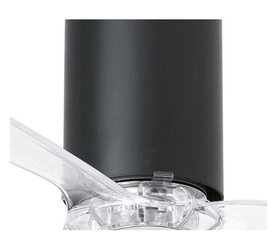 Потолочный вентилятор Faro Tube Fan Shiny Black 58921