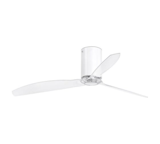 Потолочный вентилятор Faro Mini Tube Fan Shiny White 58985 1