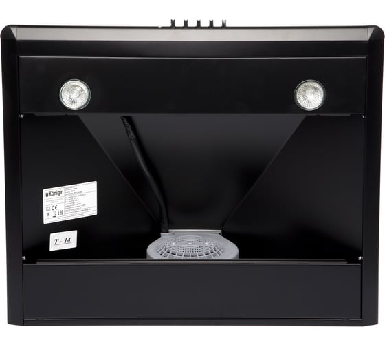 Кухонная вытяжка Konigin Mia Black 60 101075