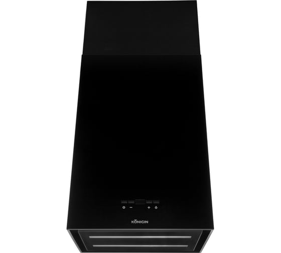 Кухонная вытяжка Konigin Geometry Black/Black Glass 102047