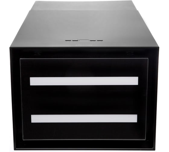 Кухонная вытяжка Konigin Geometry Black/Black Glass 102047