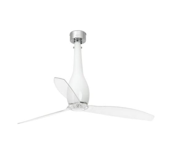 Потолочный вентилятор Faro Eterfan Shiny White 58856
