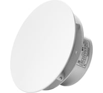 Вытяжной тонкий вентилятор SlimVent МV 100, пластик круг белый матовый 96099