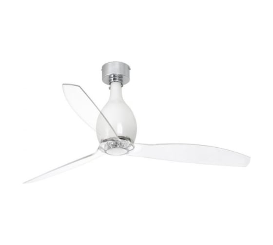 Потолочный вентилятор Faro Mini Eterfan Shiny White 1L 58901