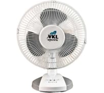 Вентилятор настольный VKL electric VTF-04 Gray 25 Вт 2 режима серый 1209175