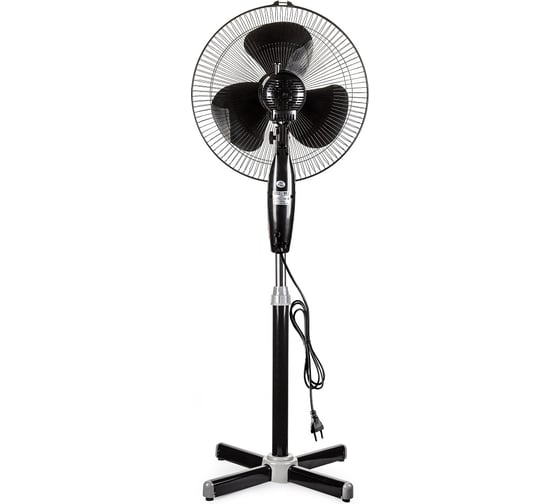Вентилятор напольный VKL electric VGF-01 Black 40 Вт 3 режима чёрный 1200615