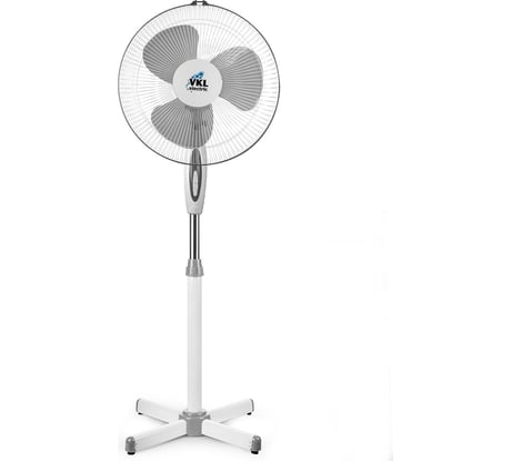 Вентилятор напольный VKL electric VGF-01 Gray 40 Вт 3 режима серый 1200613