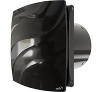 Вентилятор накладной ERA WAVE D100 обратный клапан Black classic WAVE 100C Black classic