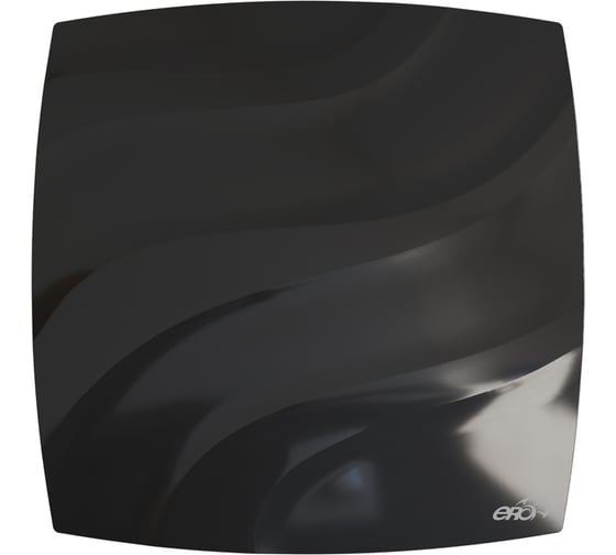 Вентилятор накладной ERA WAVE D100 обратный клапан Black classic WAVE 100C Black classic