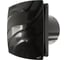 Вентилятор накладной ERA WAVE D120 обратный клапан Black classic WAVE 120C Black classic 1