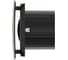 Вентилятор накладной ERA WAVE D120 обратный клапан Black classic WAVE 120C Black classic 3