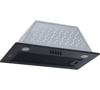 Кухонная встраиваемая вытяжка LAUF MARS 600 BLACK/60 см/производительность 650м3/ч, низкий уровень шума. 6147