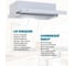 Кухонная встраиваемая вытяжка LAUF LUNA 600 WHITE/60 см/производительность 650м3/ч, низкий уровень шума. 6124 3